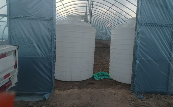 庄浪塑料大桶交付成功